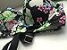 LALAGEN Women's Strappy Hollow Out Floral Swimwear Plus Size High Waist Bikini Sets Black XL