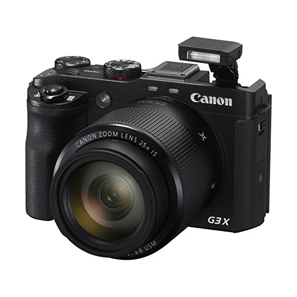 Canon PowerShot G3 X Digitalkamera - mit Ultra-Weitwinkelobjektiv (20,2 MP, 25-Fach optischer Zoom, 8cm (3,15 Zoll) LCD… – Bild 8