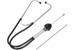 XINLIYA Car Mechanic Stethoscope, Stainless Steel Vehicle Stethoscope Engine Diagnostic Tool, Automotive Cylinder Repair Test