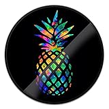 FELOOWSE Expanding Stand Grip, Multi-Function Pop Mount Socket for Cell Phone Holder Smartphones and Tablets - Pineapple