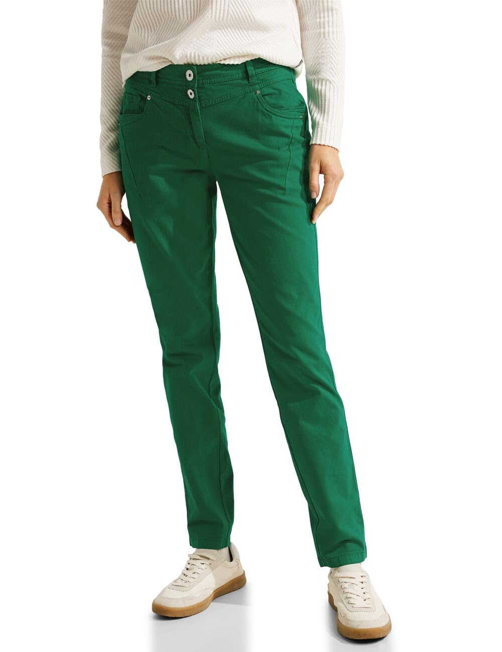 Style Scarlett Peach, Easy Green, 27W x 30L