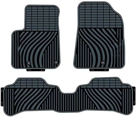 Kaungka ヘビーラバー 車フロントフロアマット 特別セール品 17 年式 キア 車用カーペット 季節保護 全天候型 ニロ