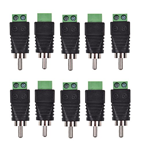 Save Money Online To Buy Bluecell 10pcs Phono Terminal Connector Bluecell 10pcs Phono Terminal Connector