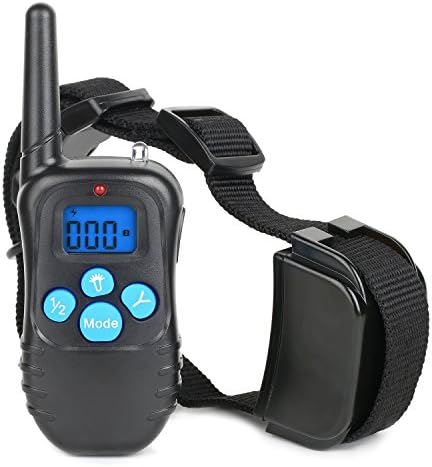 TD Design Dog Training Collar for 15-100lb - Waterproof & Rechargeable with Beep, Vibration, Shock