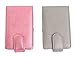 Hold Me Close 2 Pack Lipstick Lip Gloss Pouch and Carrying Case, Each one Holds 4 Regular Sized Tubes of Lipstick or LipSense (Pouty Pink & Mocha Shimmer)