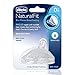 Chicco NaturalFit Nipple 0M+ Angled Slow Flow, 1PC, BPA-Free Baby Bottle Nipple