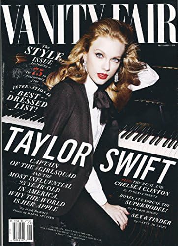 Vanity Fair Magazine (September, 2015) Taylor Swift Cover Single Issue Magazine – September 1, 2015