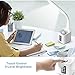 GERINTECH Rechargable Table Lamp, Dimmable Bedside Lamps with Warm & White Light for Bedrooms (Basic)