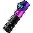 Mast Archer Wireless Tattoo Pen Machine, Rotary Tattoo Gun with Powerful Motor by Mcore, 2,000mAh Battery by Mastlabs for Run Long Time 3.5mm Stroke Gradient Purple