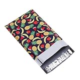 Mailer Plus #1 6X9 2.35MIL Summer Fruits Designer Poly Mailers Shipping Envelopes Boutique Custom Bags 100Pcs