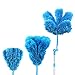 Houseables Cobweb Duster, Floor-to-Ceiling Pole, 47” - 91”, Microfiber Feather, Long Handle, Telescopic Dusters, Extending Cob Web Broom, Foldable Stick, Chandelier Cleaners, Webs Remover, Fan Brush