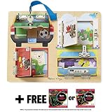 Melissa & Doug - - Melissa & Doug Magnetic Wooden Dinosaurs in a Wooden Storage Box (20 pcs