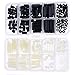 Hilitchi 240pcs M2 M3 Male Female Nylon Hex Spacer Standoff Screw Nut Assortment Kit