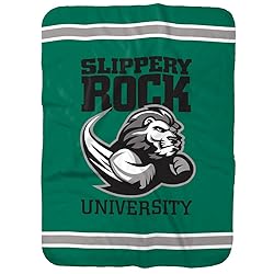 Slippery Rock University Primary Logo Stripes