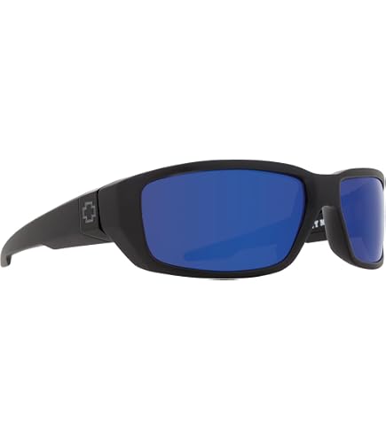 Amazon.com: Spy Optic Dirty Mo Sunglasses - Matte Black with Happy