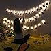20Ft Battery Operated Indoor and Outdoor String Lights| with 40 LED Warm White Photo Clips| to Hang hold Photos, Artwork & Christmas Cards