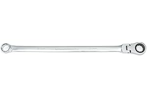 GEARWRENCH GearBox 12 Pt. XL Flex Head Double Box Ratcheting Wrench, 21mm - 86021 , Black