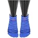 adidas Men's Superlite Prime Mesh Quarter Socks (2-Pair), Blue/Collegiate Navy/Energy Red, Large