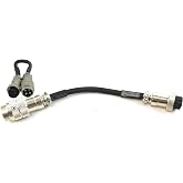 Pro Trucker 6-Pin to 4-Pin CB Microphone Adapter for Bearcat 880 and for 980 Radios and for PC 78 XL Plus