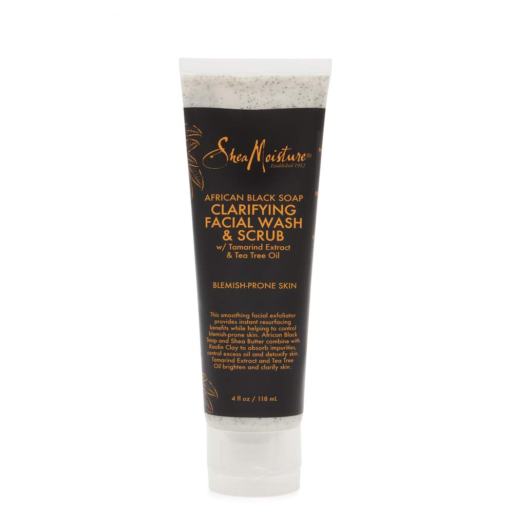 shea moisture face scrub