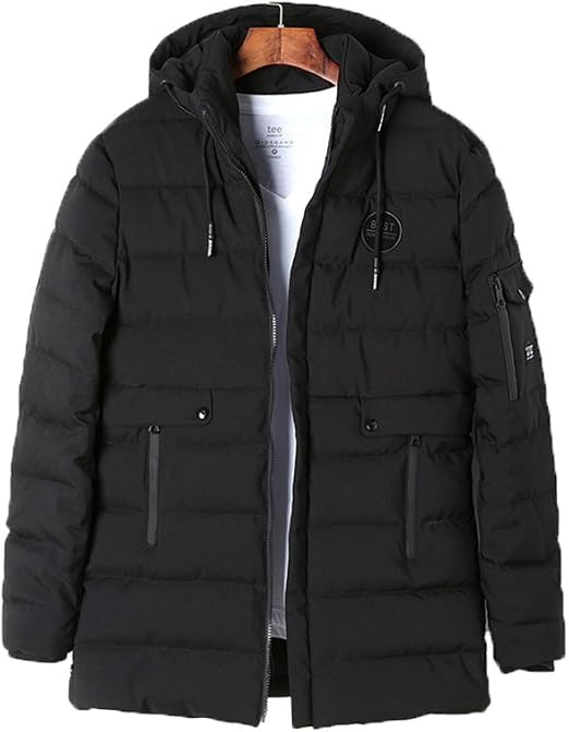 Amazon アウター メンズ 冬 中綿 中綿ジャケット 防寒着 ジャンパー フード取り外し可 冬物 冬服 コート ジャケット 通販