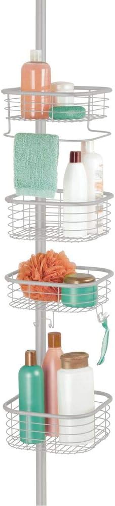 mDesign Estantería de baño sin Taladro – Práctica estantería ...