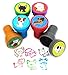 Tiny Mills 24 Pcs Dog and Puppies Stampers for Kids Assorted Stamps for Kids Self Ink Stamps Dog Puppy Birthday Party, Puppy Party Favors, Goody Bag Filler Treats, Classroom Rewards