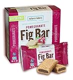 Nature's Bakery Gluten Free Fig Bars, Pomegranate, Vegan + Non-GMO, 6 Count (Pack of 12)