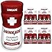 DrinkAde Hangover Prevention (24 Pack) for Hydration & Liver Detox with Electrolytes, Vitamin B, Milk Thistle, Only 5 Calories, Vegan, No Sugar, Caffeine-Free, Non-GMO