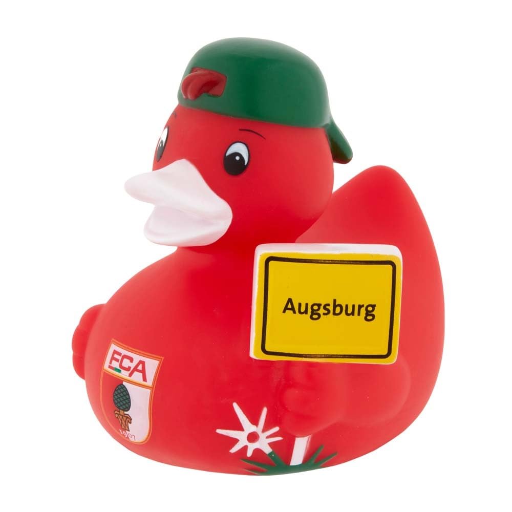 FC Augsburg FCA Bath Duck 9 x 9.5 x 7.5 cm