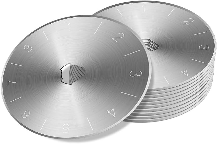 28MM Rotary Cutter Blades, Sopito 10 PCS Premium Spare Replacement Cutting Blades with Sharpness, Great for Heavy Duty Use, Quilting, Patchwork, Crafts and Sewing