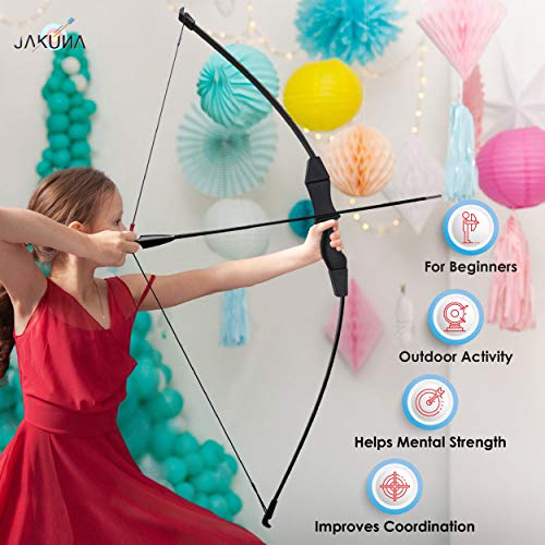 JAKUNA 45" Bow and Arrow Recurve Set for Youth Beginners Bow kit for