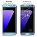 Galaxy S7 Edge Tempered Glass Screen Protector, TEIROO [Half Coverage] [9H Hardness] [Anti-Scratches] [Anti-Fingerprint] [Bubble-Free] Premium HD Screen Protector for Samsung Galaxy S7 Edge (2 Pack)