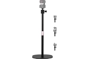Heavy-Duty Webcam Stand, 18-inch Tabletop Webcam Tripod Holder Compatible with OBSBOT Tiny 2/ Tiny SE 1080P/Meet 2/Meet SE/Me