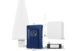 CALLONE+ Cell Phone Signal Booster for Home,Cell Phone Booster up to 7,000 sq ft,Cell Repeater Work On Band 2/4/5/12/17/13/25/66,Boost 5G 4G LTE Data for All U.S. Carriers, FCC Approved