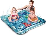 Bundaloo Kiddie Squirt Pool for Babies, Toddlers and Kids | Baby Splash Pad and Play Mat for Outdoor Fun | Best for Cooling Children in a Hot Summer | Perfect for Games, Backyard Activity, or a Party