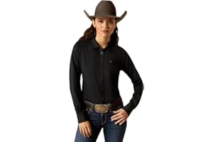 ARIAT Womens Lavender Stripe Kirby Pro Shirt