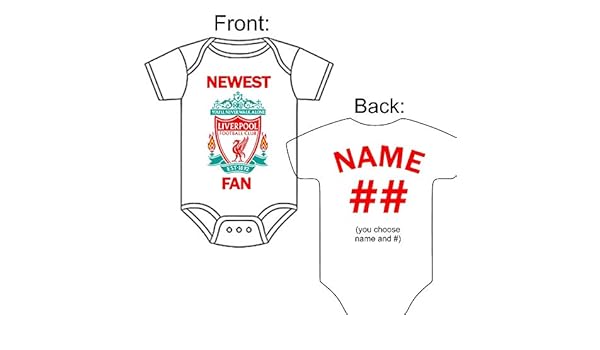 liverpool baby onesie