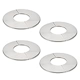 Tsnamay Wall Split Flange, Stainless Steel Round