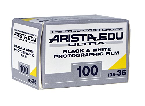 Arista EDU Ultra 100 ISO Black & White Photographic Film, 35mm, 36 exposure