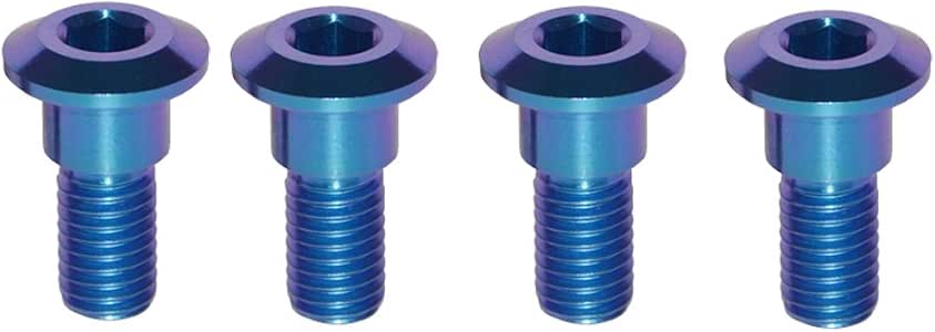 Lega Titanio TC4 Bulloni Titanio M8 X 22mm Per Suzuki - Viti Freno - Foto 8