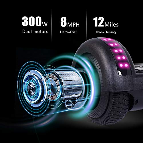 EPCTEK Hoverboard Two-Wheel Self Balancing Electric Scooter Hover Board