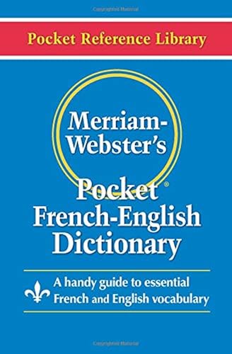 Download Merriam-Webster's Pocket French-English Dictionary PDF