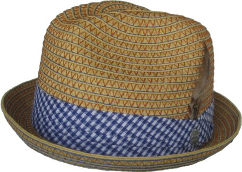 Christys Crown "Sapphire" Paper Braid Fedora (Medium / Large)