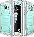 Galaxy Note 7 Case, E LV Galaxy Note 7 - Hybrid Armor Protection Defender Case Cover For Samsung Galaxy Note 7 - MINT/GREY