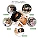 3D Light Blocking Sleep Mask - 2 Pack Comfortable & Lightweight Eyeshade with Adjustable Strap Ear Plugs Carry Pouch for Travel Airplane Naps Blindfold Sleeping Mask for Women Men Father's Day Gift