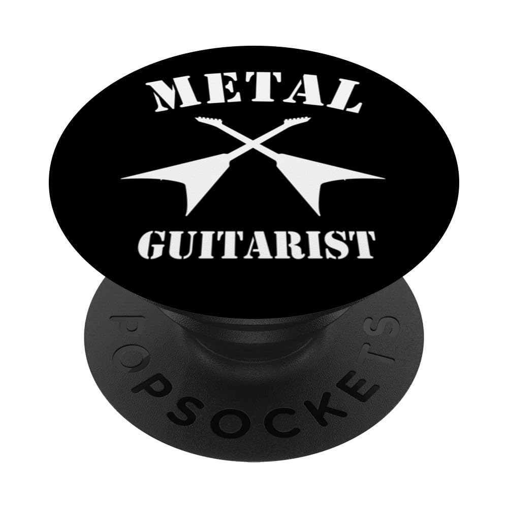 Metal Guitarist PopSockets Swappable PopGrip