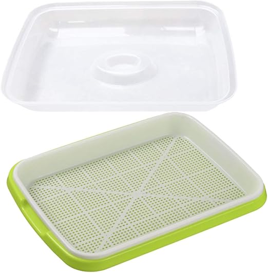 Cabilock Garten Samen Sprouter Tablett Samen Keimung Tablett Gesunde