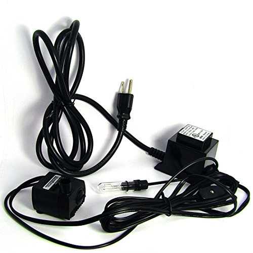 Fountain Pro WT65Lp Submersible Fountain Pump w/ Light