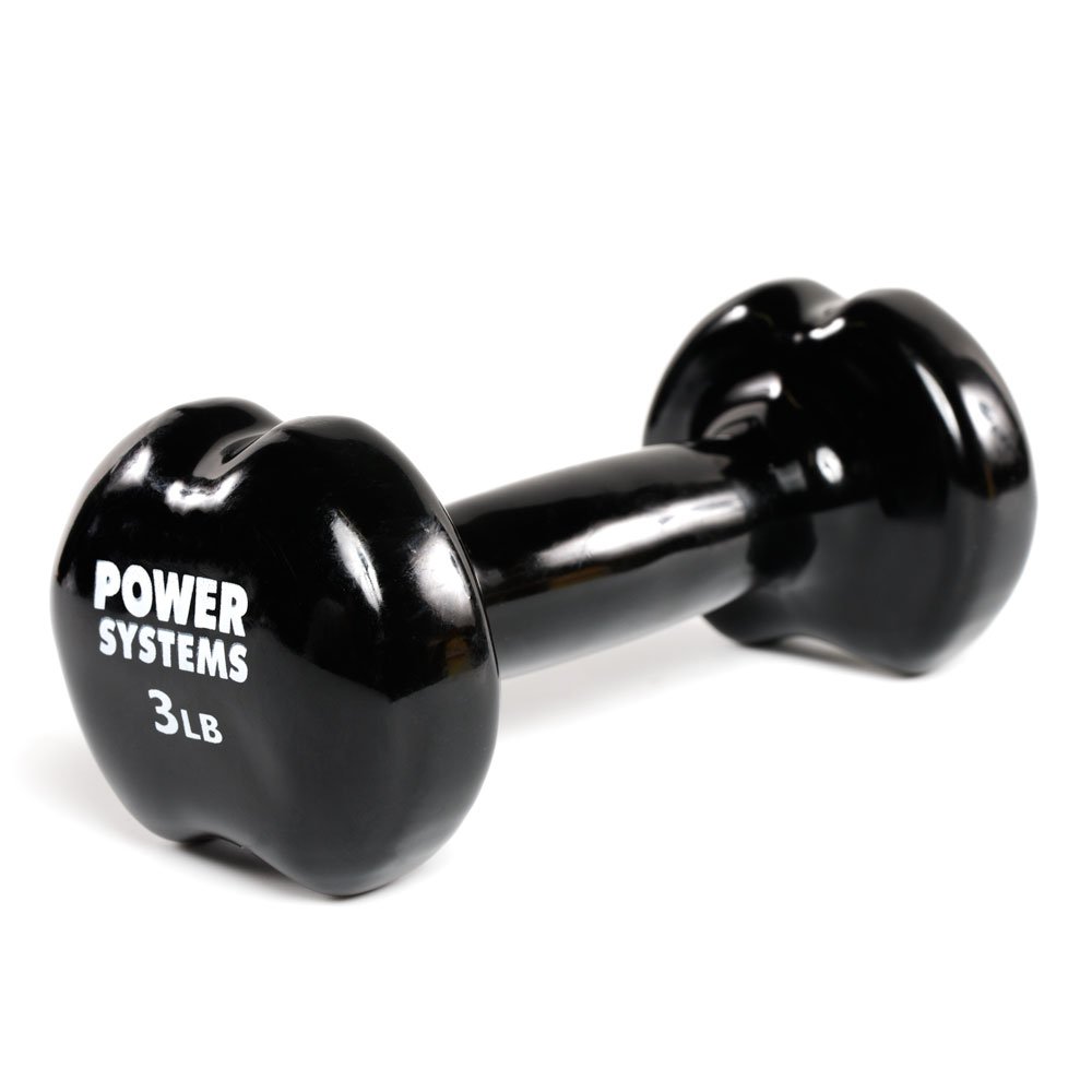 Power Systems Apple Vinyl Dumbbell Exercise & Fitness Strength Training